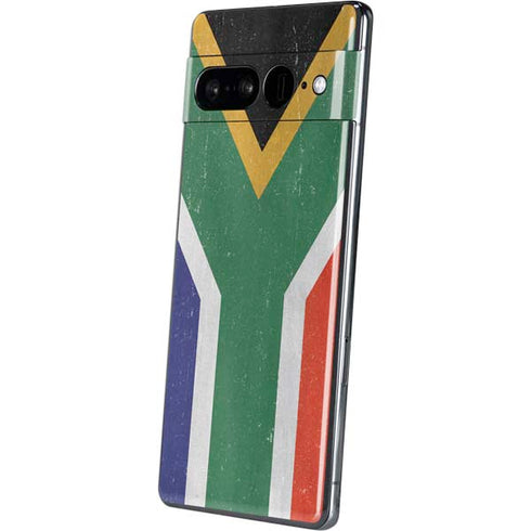 South Africa Flag Distressed Google Pixel 7 Pro Skin